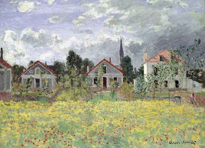 Claude Monet Maisons dArgenteuil